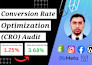 audit your shopify, ecommerce site for conversion rate optimization, cro